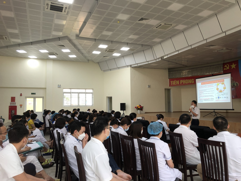 Bệnh viện đa khoa tỉnh Sơn La tập huấn triển khai các văn bản mới thuộc lĩnh vực điều dưỡng năm 2022