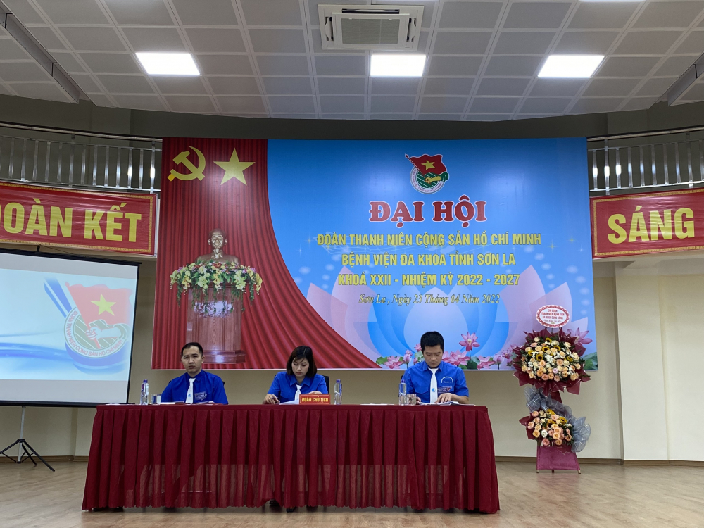 Đại hội Đoàn TNCS Hồ Chí Minh Bệnh viện đa khoa tỉnh Sơn La lần thứ XXII, nhiệm kỳ 2022 – 2027 thành công tốt đẹp