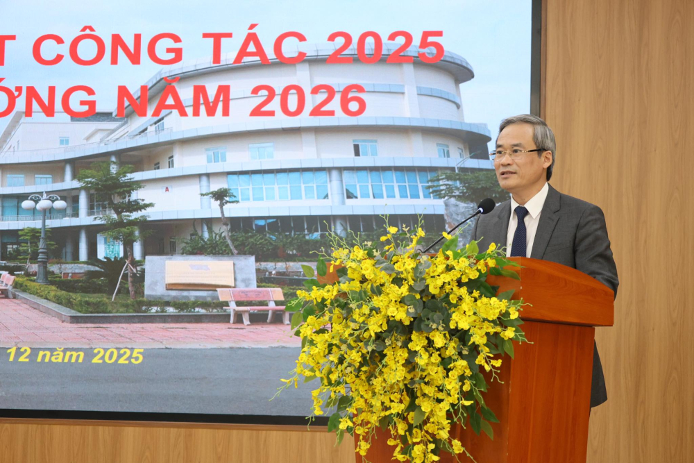 HỘI NGHỊ TỔNG KẾT CÔNG TÁC NĂM 2025, TRIỂN KHAI NHIỆM VỤ NĂM 2026 VÀ HỘI NGHỊ CÁN BỘ VIÊN CHỨC, NGƯỜI LAO ĐỘNG NĂM 2026