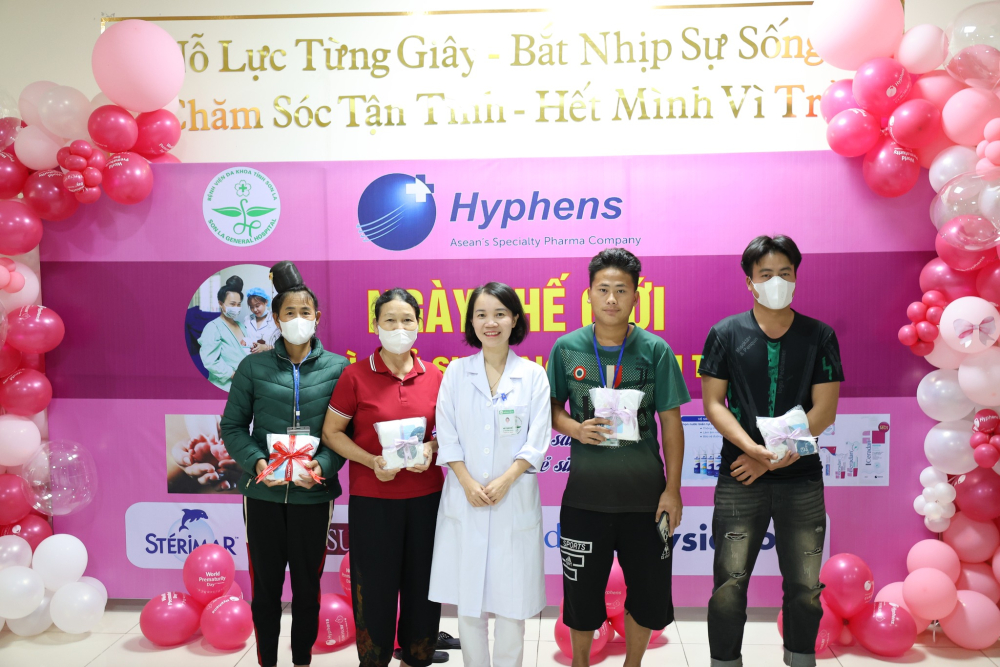 BỆNH VIỆN ĐA KHOA TỈNH SƠN LA HƯỞNG ỨNG NGÀY THẾ GIỚI VÌ TRẺ SINH NON 2025