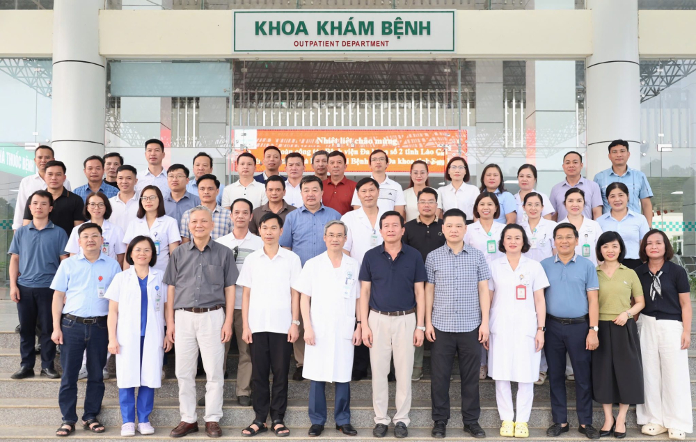 BỆNH VIỆN ĐA KHOA SỐ 2 TỈNH LÀO CAI ĐẾN THĂM VÀ LÀM VIỆC TẠI BỆNH VIỆN ĐA KHOA TỈNH SƠN LA