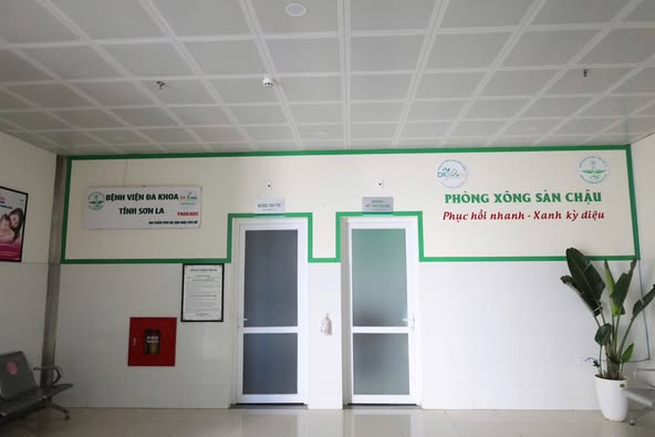 BỆNH VIỆN ĐA KHOA TỈNH SƠN LA TRIỂN KHAI DỊCH VỤ XÔNG HƠI PHỤC HỒI SÀN CHẬU SAU SINH