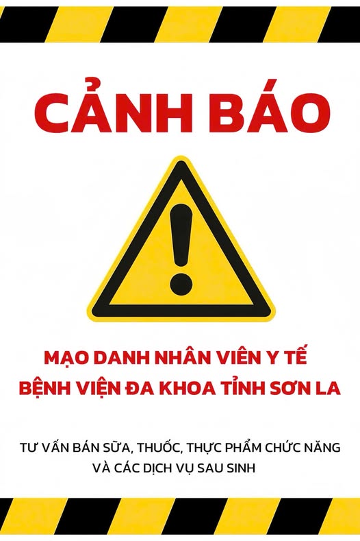 CẢNH BÁO: TÌNH TRẠNG MẠO DANH NHÂN VIÊN Y TẾ – BVĐK TỈNH ĐỂ TƯ VẤN BÁN SỮA, THUỐC VÀ THỰC PHẨM CHỨC NĂNG