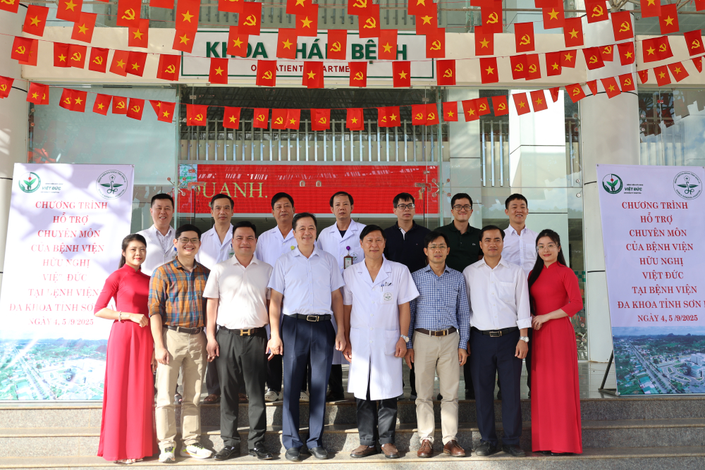 Bệnh viện Hữu nghị Việt Đức khảo sát chuyển giao kỹ thuật tại Bệnh viện Đa khoa tỉnh Sơn La