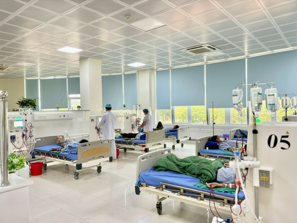 BVĐK TỈNH SƠN LA ĐẦU TƯ BỔ SUNG 10 MÁY CHẠY THẬN NHÂN TẠO, NÂNG CAO NĂNG LỰC ĐIỀU TRỊ